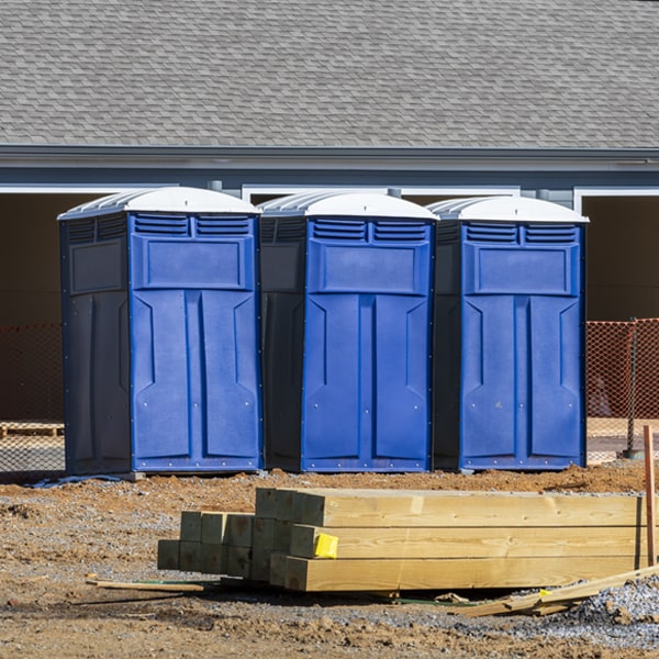 how do i determine the correct number of portable toilets necessary for my event in Oxford Junction Iowa